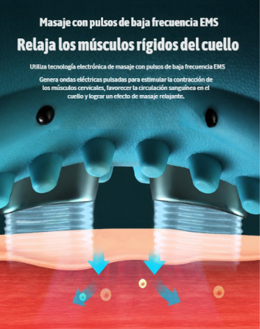 Masajeador cervical para el cuello